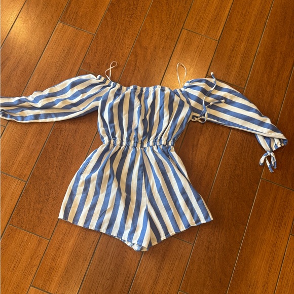 Lulus Striped Romper - Picture 5 of 5